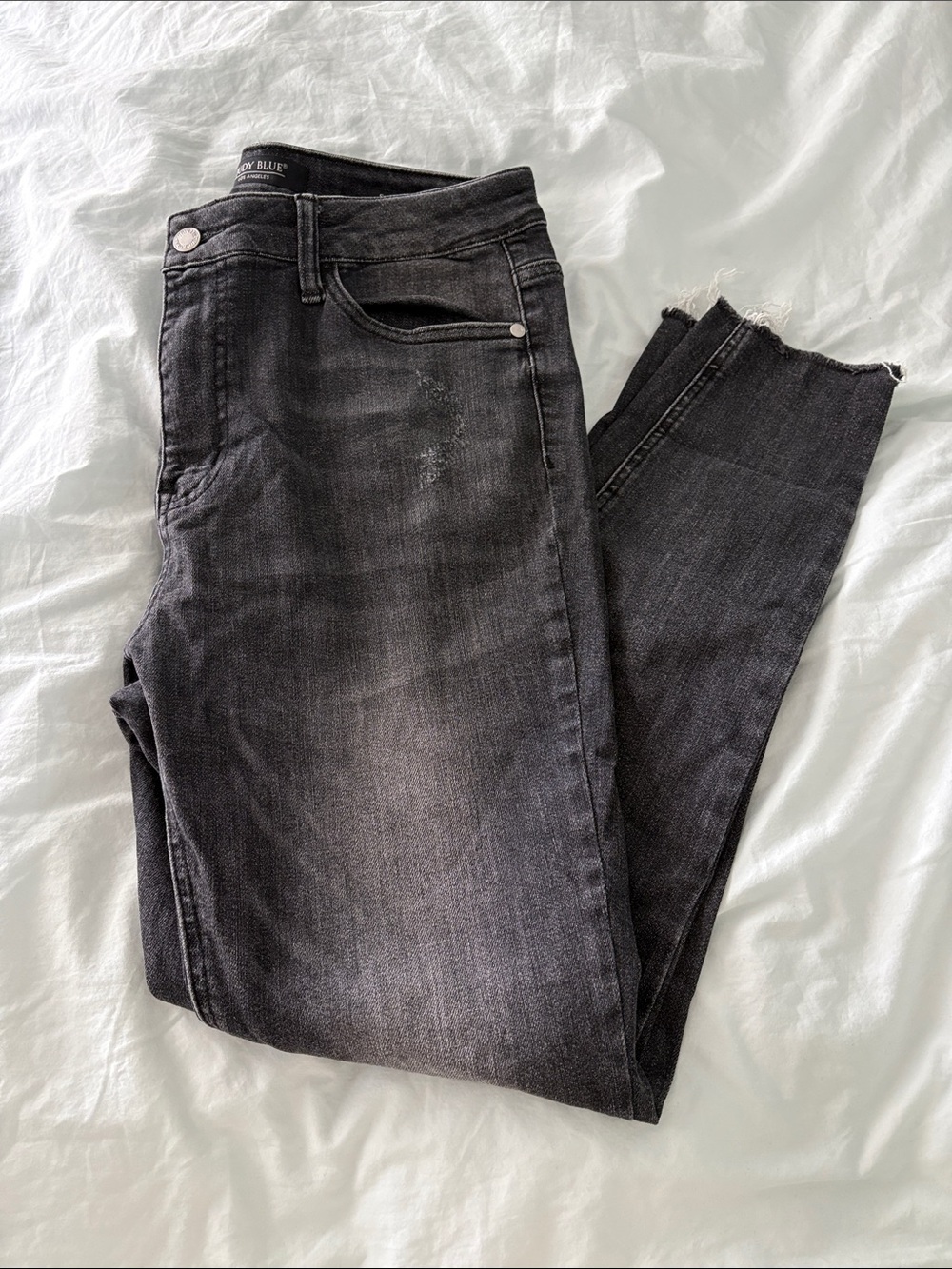 Judy Blue Washed Black Skinny Jeans